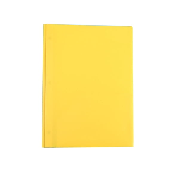 HANXIULIN 1Pc Plastic Pocket Folders with Prongs, 2 Pocket Folder, 3 Prong Folders, Durable Folders with Pockets Brads, Tear Resistant, Back to School Supplies