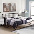 thumbnail image 6 of Kingfisher Lane Modern Metal Daybed with Trundle in Dark Bronze, 6 of 6