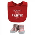 thumbnail image 4 of Hudson Baby Infant Boy Cotton Bib and Sock Set, Valentine Truck, One Size, 4 of 5