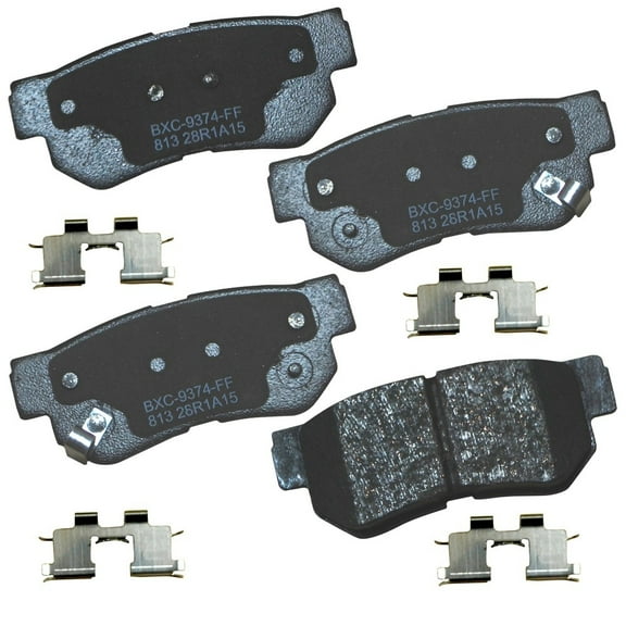 Bendix Brakes Disc Brake Pad Set Fits select: 1999-2008 HYUNDAI SONATA, 2007-2008 HYUNDAI ELANTRA