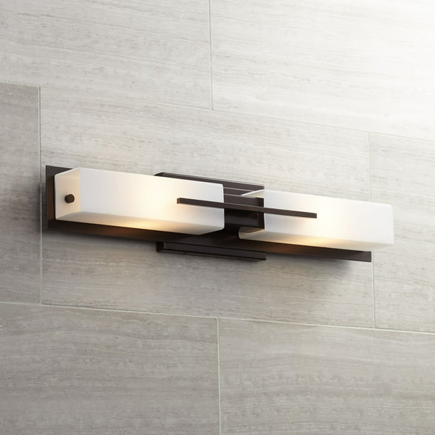 Possini Euro Design Modern Wall Light, Bathroom Vanity Bath Bar Light