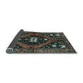 thumbnail image 2 of Ahgly Company Indoor Rectangle Persian Light Blue Traditional Area Rugs, 6' x 9', 2 of 4