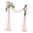 thumbnail image 2 of Arreglo floral artificial de boda con Drapeado Zulema Drapeado de boda, 2 of 7