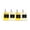 Black-500ml, Set of 4, variant on Olive Oil Dispenser Bottle For Kitchen Automatic Pourer Glass Thin Cruet | Set Of 2 - Black