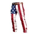 thumbnail image 4 of Mens Jeans Pants Pockets Lightweight Year Round Versatile Mens Jeans Regular Fit,Red,M, 4 of 4