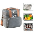 thumbnail image 3 of GASTROPOD 2026 New Mens Work Bag Construction Men Lunch Bag Large Lunch Boxes 12 Can Bag with Hard Liner Small Lunchboxes Men Lunch Bag for Men Travel Lunch Bags Insulated Construction Bags for Men, 3 of 7