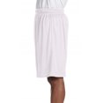 thumbnail image 4 of 9 Dri-Power Tricot Mesh Shorts, 3XL, Gridiron Silver, 4 of 5