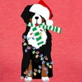 thumbnail image 3 of CafePress - Christmas Bernese Mt Holiday Dog T Shirt - Womens Tri-blend T-Shirt, 3 of 4