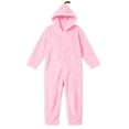 thumbnail image 3 of BRGZLK Halloween Pumpkin Onesie for Boys Girls 2026 Trendy Cute Long Sleeve Flannel Soft Cozy Plush Hooded Jumpsuit Winter Warm Fuzzy One Piece Jumpsuits Pink 4-5 Years, 3 of 7