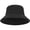 Black, variant on Black EMF Radiation Protection Bucket Hat, Silver Fiber Lined Sun Cap for Daily Travel