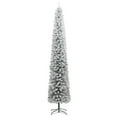 thumbnail image 3 of vidaXL Slim Christmas Tree 300 LEDs & Flocked Snow 270 cm, 3 of 5
