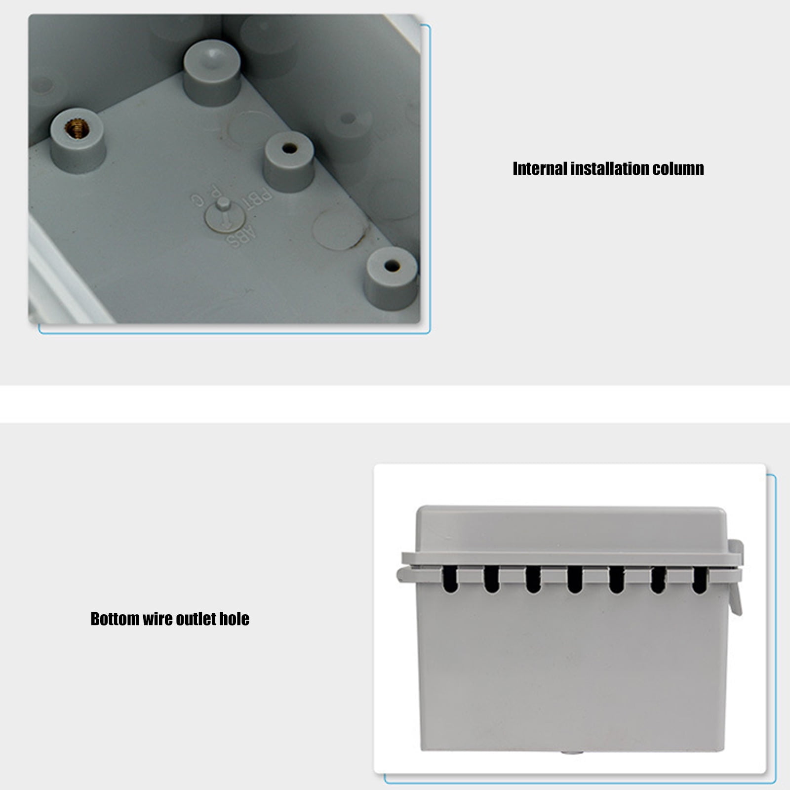 Secure Lockable Junction Box, Weatherproof Cable Case for Indoor/Outdoor Electrical