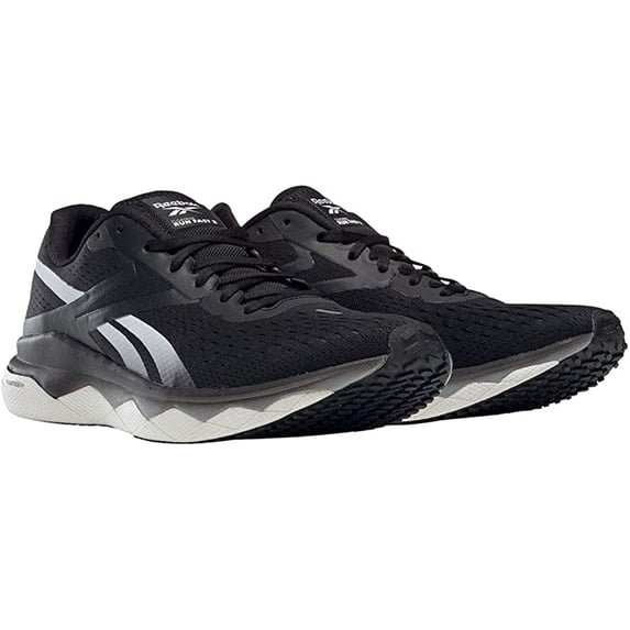 Reebok Men's Floatride Run Fast 2.0 Running Shoe, Black/Grey/White, 11 D(M) US