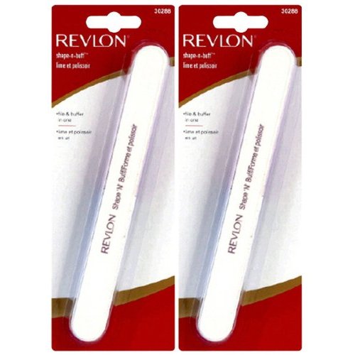 Revlon Beauty Tools Shape 'N Buff Nail Buffer (Pack of 3)