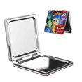 thumbnail image 1 of Qekee inside out 2 Print Compact Makeup Mirror Folding Mini Pocket Mirror Portable Hand Mirror Double-Sided 2 x 1x Magnification for Woman Girls-Square, 1 of 7