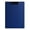 C Blue, variant on Dark Blue Clipboard Folder Hard Writing Board Document Clip Holder for Students Office Exam Single Pack School Supply