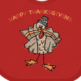 thumbnail image 4 of Inktastic Happy Thanksgiving Boys or Girls Baby Bib, 4 of 4