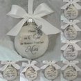 thumbnail image 2 of Clear Feather Ball Memory Bauble Christmas Tree Ornament Xmas Gift Angel Decor - Mum, 2 of 9
