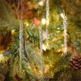 thumbnail image 4 of 12 piezas/juego de carámbanos de hielo falsos de simulación navideña para colgar en el árbol de Navidad, adornos para regalos de Navidad, suministros de decoración para fiestas, 4 of 6