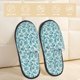 thumbnail image 2 of Balery Teal turquoise shell Pantuflas de Casa de Felpa Silenciosas con Diseño Estampado, Zapatillas Cómodas Antideslizantes de Algodón para Interior-Medium, 2 of 8