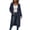 Navy, variant on cocolona Womens Cable Knit Long Sweater Cardigan Loose Casual Hooded Long Sleeve Sweater Solid Color Trendy Fall Tunic Cardigan