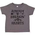 thumbnail image 3 of Inktastic Boys Valentines Day Breaking Hearts Boys Toddler T-Shirt, 3 of 5