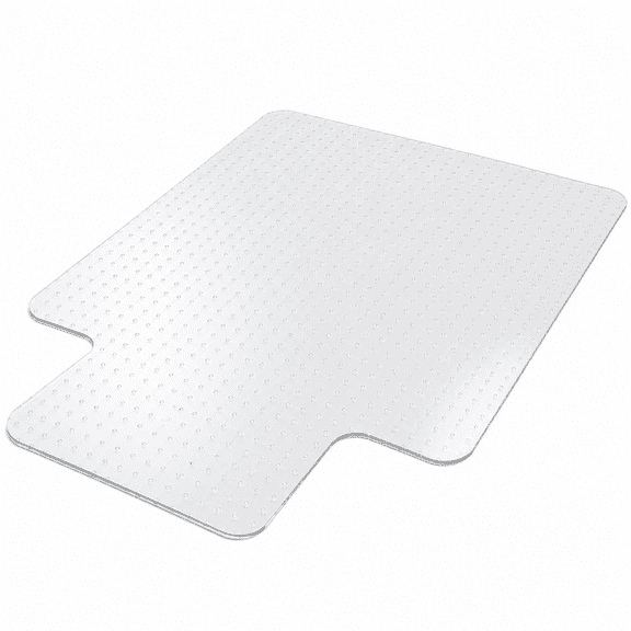 Clear Office Chair Mat 36" x 48" Heavy Duty 2mm PVC Floor Protector for Hardwood Floors, Anti-Slip Desk Chair Mat for Carpet, Waterproof Rolling Chair Mat for Home Office, Kitchen and Pet Areas