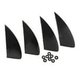 thumbnail image 3 of 4 Pcs Ailerons de Remplacement pour Wakeboard Aileron de Kitesurf Ailerons de Planche de Surf pour Surf en Plein Air, 3 of 9
