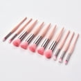 thumbnail image 6 of 10PCS Cosmetic Makeup Brush Set - Foundation Powder Eyeshadow Eyebrow Blush Concealer Brush Kit, Make Up Brushes Set, Makeup Brushes & Tools, Professional Makeup Brush Set, Beauty Tools, Travel, 6 of 9