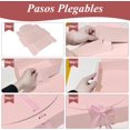 thumbnail image 3 of Caja de Regalo con Lazo de Satén, Caja de Papel Kraft para Boda, Embalaje, Regalo, Cumpleaños, Navidad, Fiesta, 3 of 4