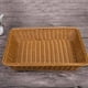 thumbnail image 2 of Cesta Rectangular de 4 Piezas para Mesa O Mostrador para Pan, Frutas Y Verduras Cestas de Mimbre para Mercados, 2 of 5