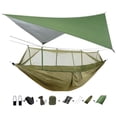 thumbnail image 2 of Filet Anti-Moustique Hamac avec Auvent Imperméable pour Camping Extérieur Randonnée Plage, 2 of 8