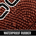 thumbnail image 3 of Franklin Sports Junior Size Rubber Football, Brown, 3 of 7