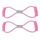 thumbnail image 1 of 2 uds cuerda de tracción en forma de 8 expansor de pecho cinturón elástico correa de estiramiento equipo de Fitness para Yoga rosa, 1 of 9