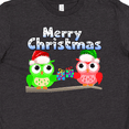 thumbnail image 4 of Inktastic Merry Christmas Owls Youth T-Shirt, 4 of 5