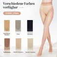 thumbnail image 4 of Qarigey Pantimedias elásticas altas para mujer, aptas para cualquier ocasión, medias de mujer para medias elásticas de malla Medias color de piel natural S, 4 of 6