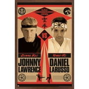 Cobra Kai - Versus Wall Poster, 14.725" x 22.375", Framed