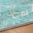 thumbnail image 5 of Addison Rugs Dream Shag Premium Machine Washable Transitional Nautical Ocean Rectangle Rug, 5' x 7'6", 5 of 8