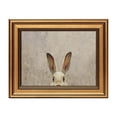 thumbnail image 5 of HIELLFQ Vintage Gold Framed Wall Art for Living Room Bunny Canvas Prints Rabbit Oil Painting Picture Rustic Easter Wall Decor for Office Bedroom Bathroom 7.8"×11.8", 5 of 8