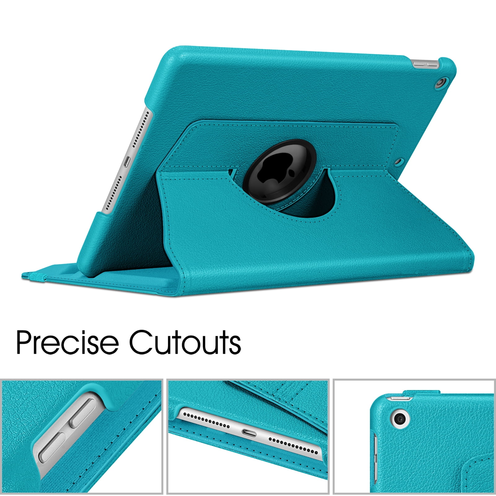 Fintie 360 Rotating Case for 10.2-inch iPad 9th/ 8th/ 7th Generation - Swivel Cover with Pencil Holder for iPad 10.2" (2021/ 2020 / 2019 Model)