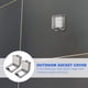 thumbnail image 5 of 1 juego de cubierta duradera para enchufes de exterior, cubierta para uso en exteriores, cubierta para interruptores de exterior, 5 of 8