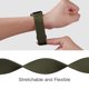 thumbnail image 3 of Pack de 2 correas compatibles con Apple Watch de 45 mm, 44 mm y 42 mm, correa de bucle para iWatch SE Ultra Series 8, 7, 6, 5, 4, 3, 2 y 1, color negro y verde, 3 of 4