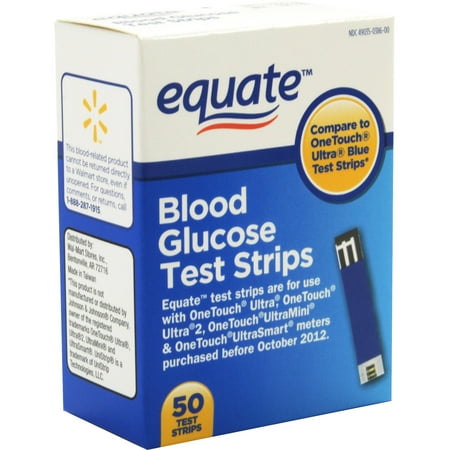 control test blood d strips glucose 50 count   Strips, Blood Equate Test Glucose Walmart.com