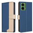 thumbnail image 5 of Premium RFID Blocking Wallet Case for Motorola Moto G35 5G with 3 Card Slots & Stand Blue, 5 of 5