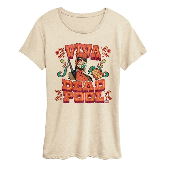 Marvel - Viva Deadpool - Women's Short Sleeve Graphic T-Shirt