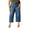 thumbnail image 1 of Levi Strauss Signature.™ Women's Plus Heritage High Rise Loose Crop Jeans, 1 of 3