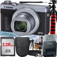 thumbnail image 1 of Canon PowerShot G7 X Mark III Digital Camera (Silver) with 4.2x Optical Zoom Lens + 128GB Memory Card + Case + ZeeTech Advanced Bundle, 1 of 5