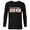 Black, variant on Marvel The Invincible Iron Man Retro Comic Book - Long Sleeve T-Shirt for Men – Customized-Athletic Heather