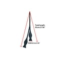thumbnail image 4 of INSPIRE CHIC Men's Solid Color Self-tied for Formal Wedding Party Tuxedo Bow Ties Deep Gray One Size, 4 of 5