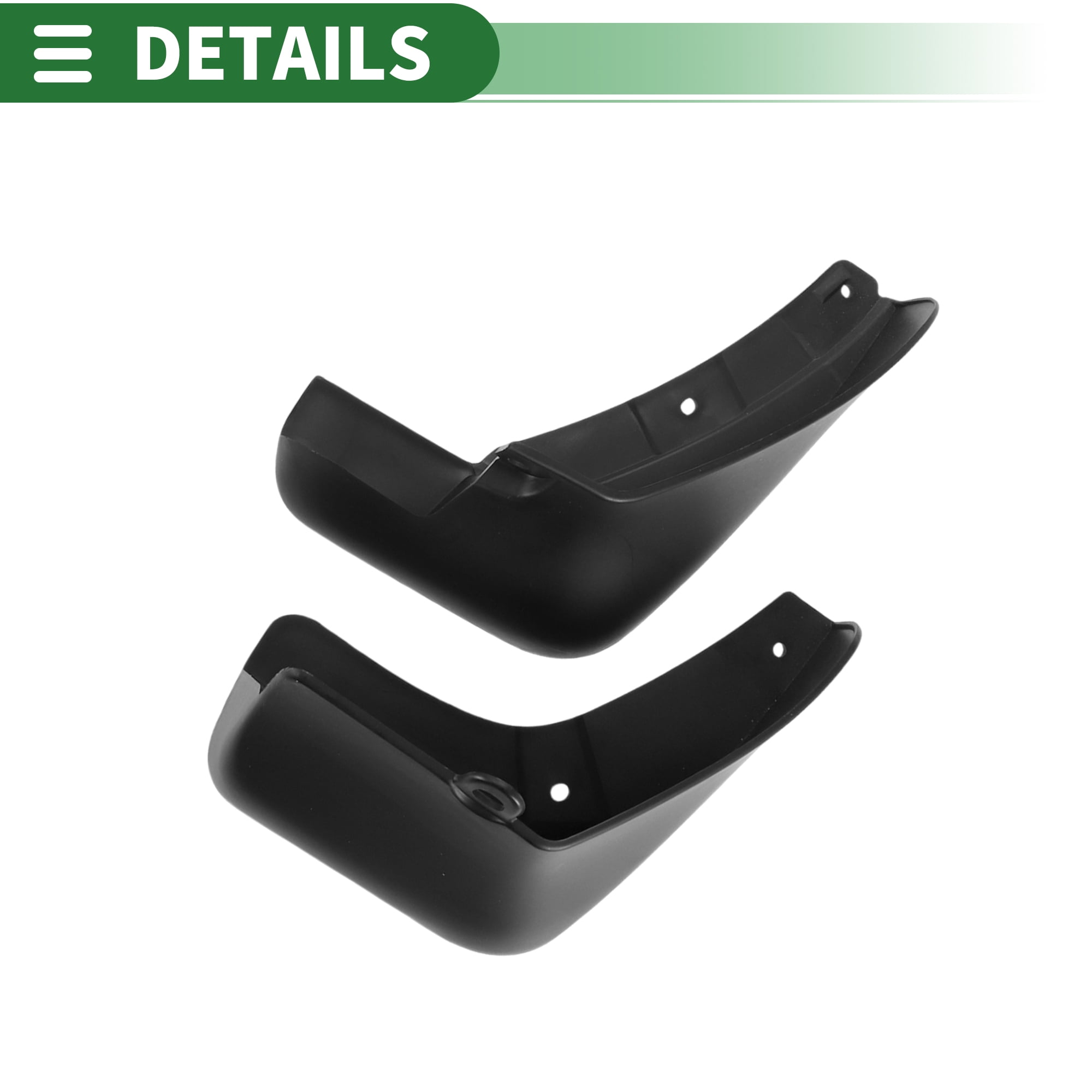 Unique Bargains Mud Flaps Splash Guards Mud Guards for Nissan LEAF 2011-2016 W/Mount  Accessories